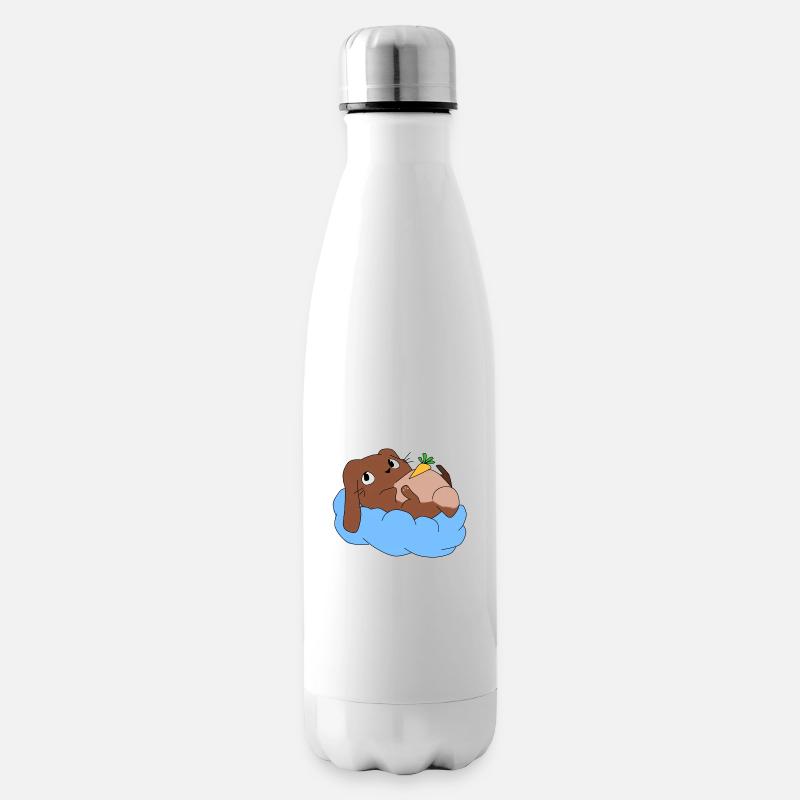 Hasi sur le nuage - Bouteille isotherme - blanc