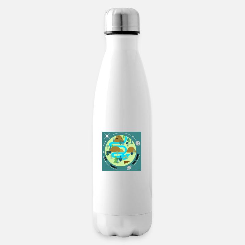 Mather Nature 🐢 - Isolierflasche - Weiß