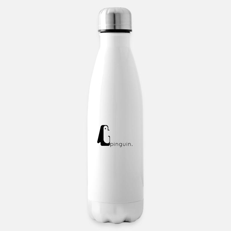 pingouin. - Bouteille isotherme - blanc