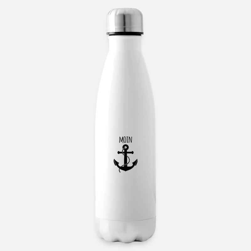 Anchor Moin - Insulated Water Bottle - white