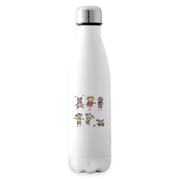 enfants - Bouteille isotherme - blanc - Droite