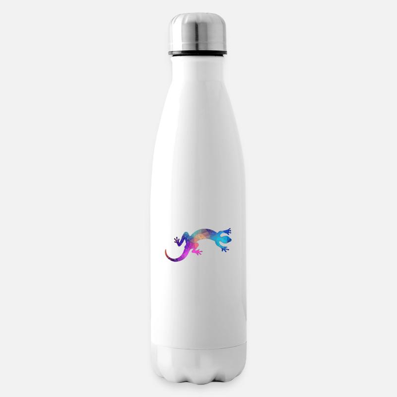 gecko - Bouteille isotherme - blanc