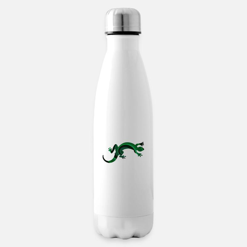 gecko - Bouteille isotherme - blanc
