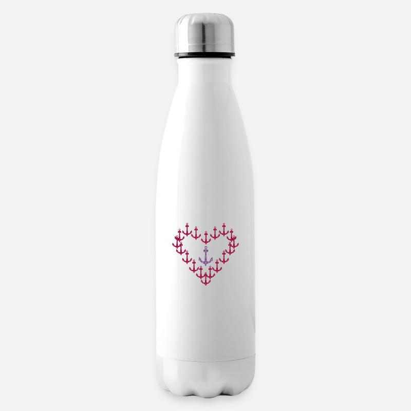 Anker - Isolierflasche - Weiß