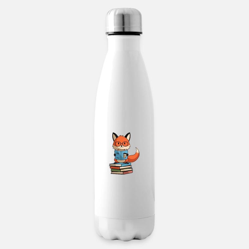 Schlaufuchs schlauer fuchs - Isolierflasche - Weiß