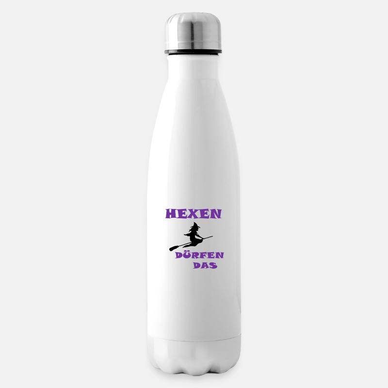 Hexen duerfen das - Isolierflasche - Weiß