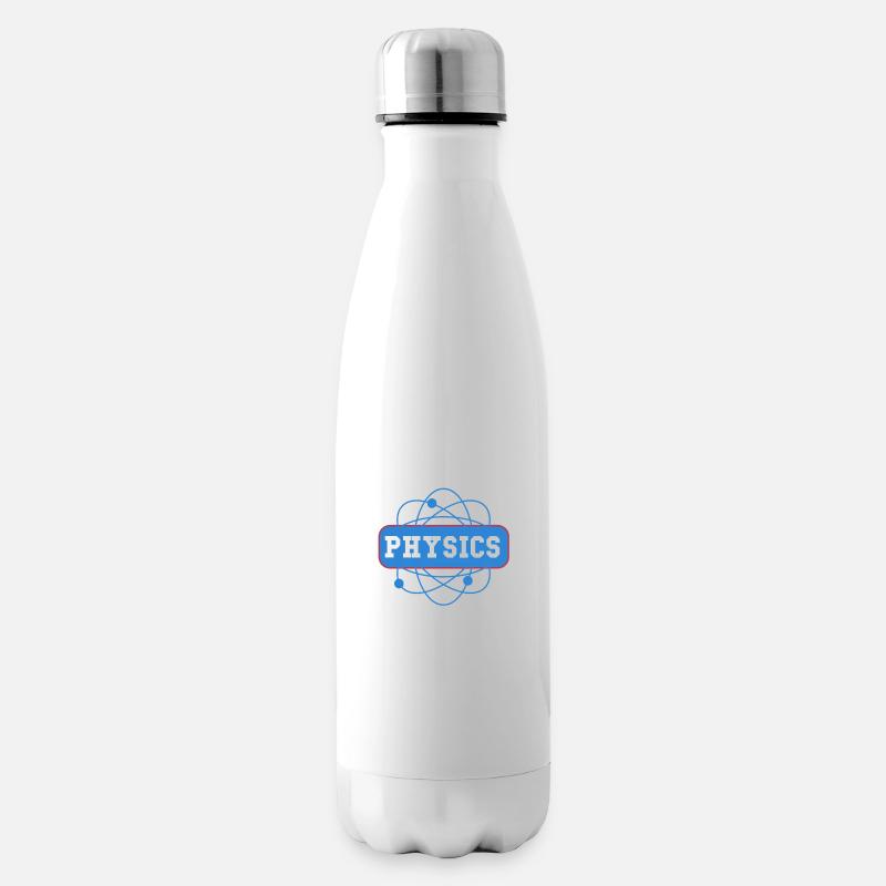 physics - Insulated Water Bottle - white
