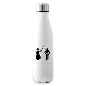 Bachelor party, bachelorette party (cheap!) - Bouteille isotherme - blanc - Droite