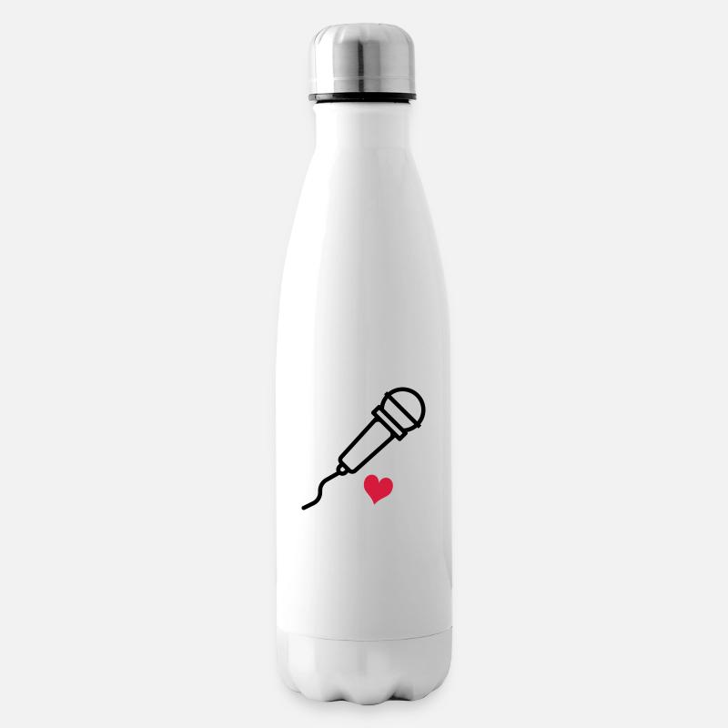 singen - Isolierflasche - Weiß