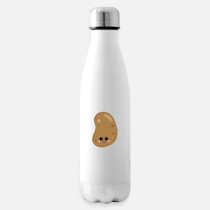 pomme de terre - Bouteille isotherme - blanc