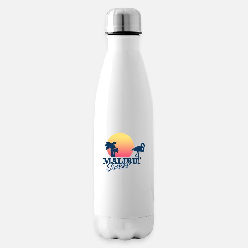 Malibu Sunset - Bouteille isotherme - blanc