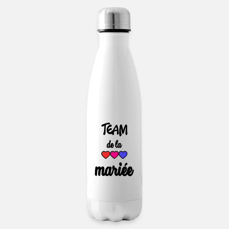 TEAM MARIEE - Bouteille isotherme - blanc
