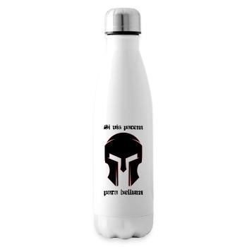 Si vis pacem para bellum - Isolierflasche - Weiß - Rechts