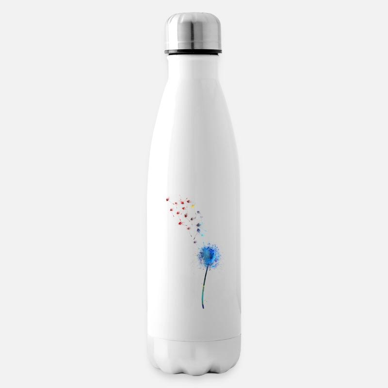 Pusteblume - Isolierflasche - Weiß