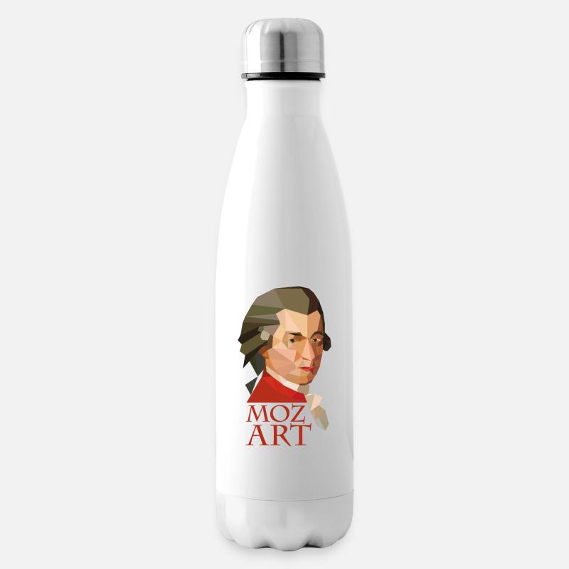 Mozart - Isolierflasche - Weiß