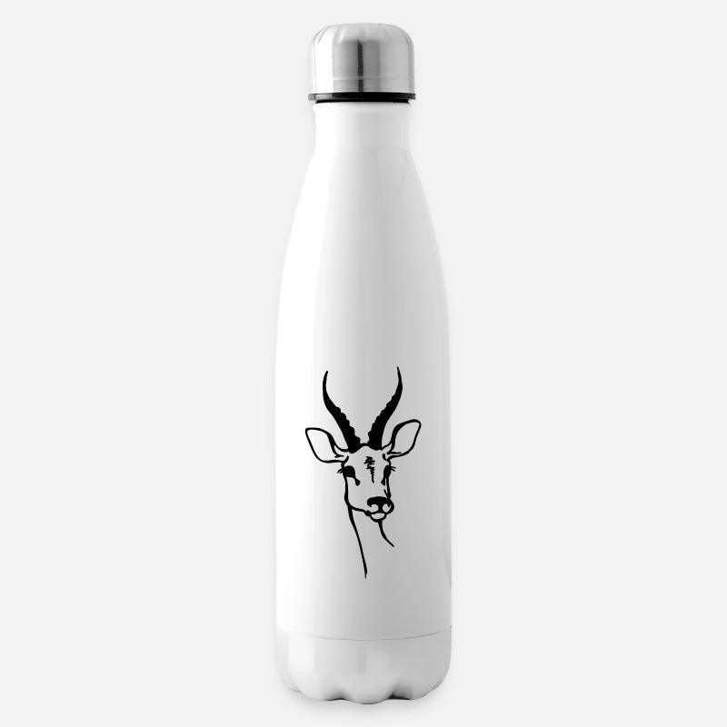 Gazelle - Isolierflasche - Weiß