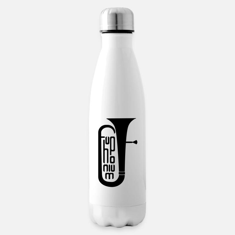 Euphonium - Isolierflasche - Weiß