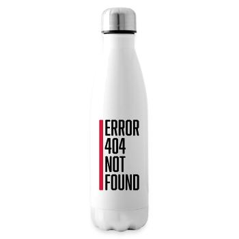 Error 404 not found - Insulated Water Bottle - white - Right