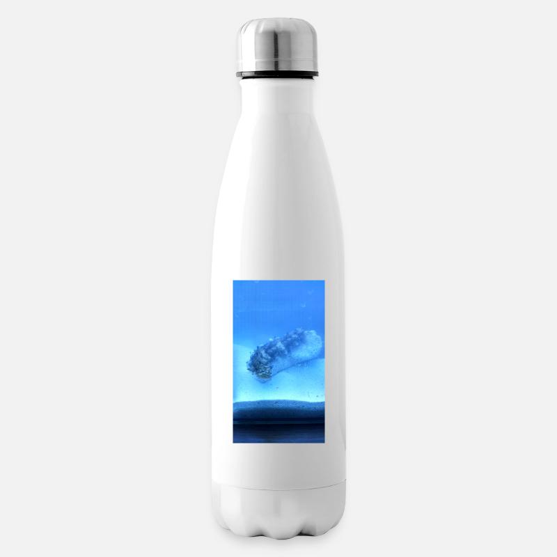 Lake Roller - Insulated Water Bottle - white