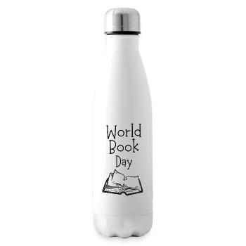 Tag buchen - Isolierflasche - Weiß - Rechts