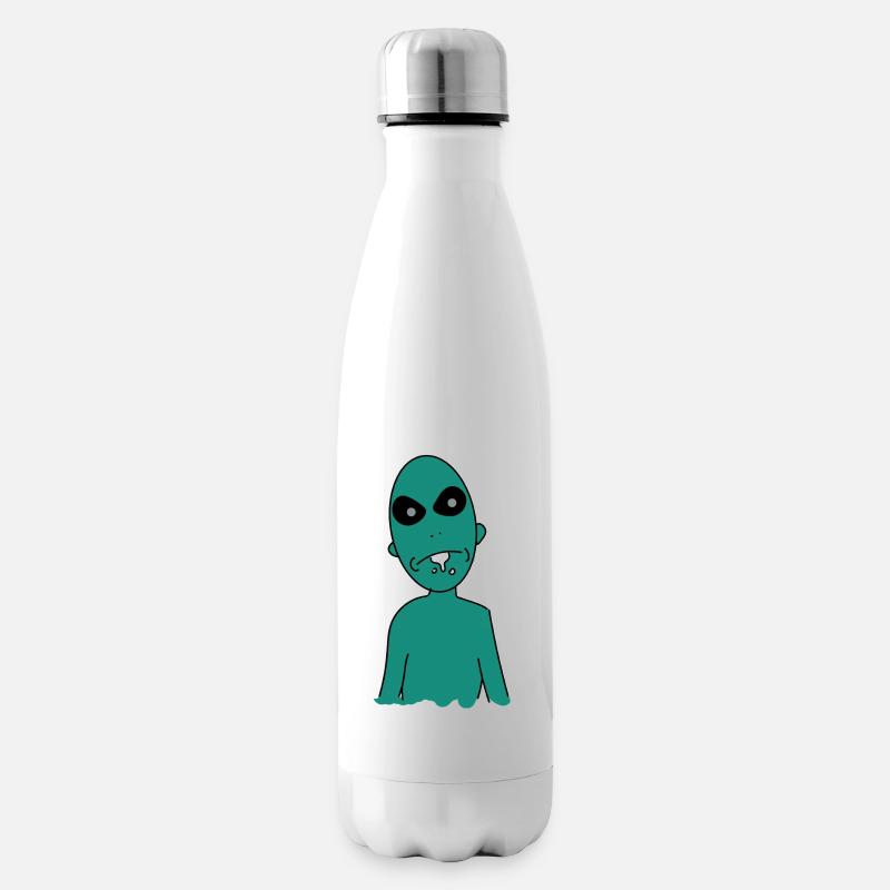 Alien - Insulated Water Bottle - white