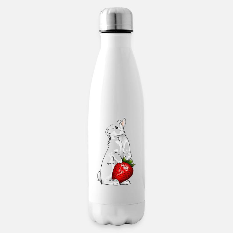 White Bunny - Isolierflasche - Weiß