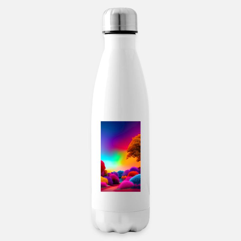 Spectacle couleur brillant - Bouteille isotherme - blanc