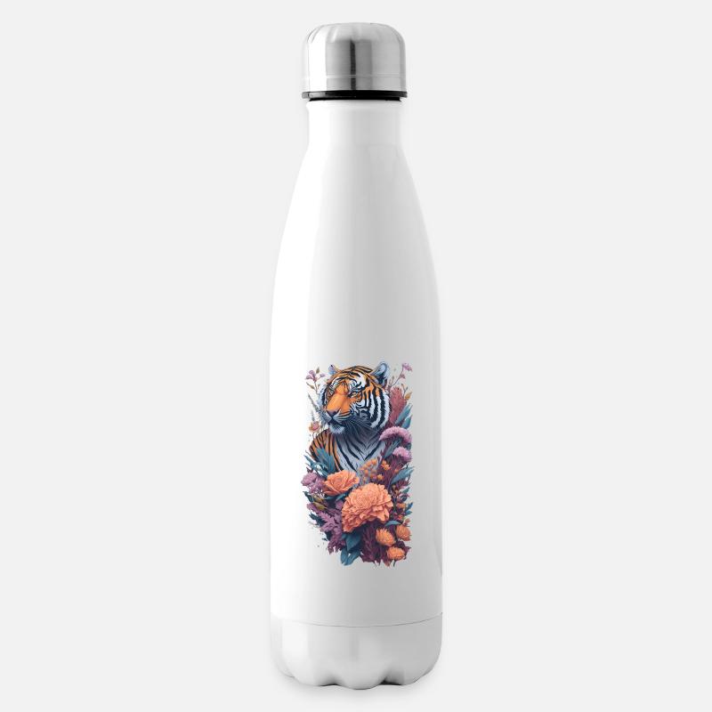 Tiger - Isolierflasche - Weiß