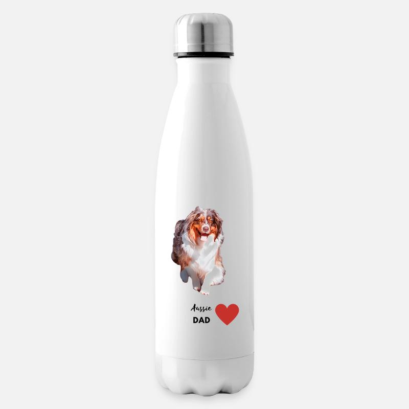 Papa australien - Bouteille isotherme - blanc
