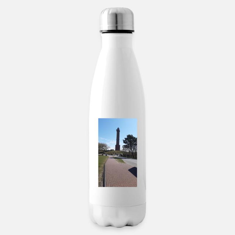 Norderney - Isolierflasche - Weiß
