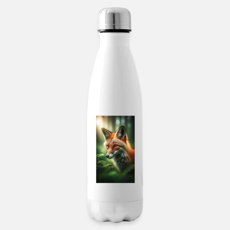 Fuchs - Isolierflasche - Weiß