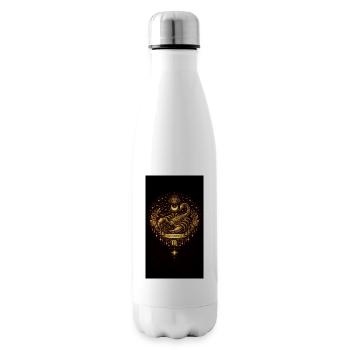 Golden Zodiac Collection – Scorpio Astrology Gold - Isolierflasche - Weiß - Rechts