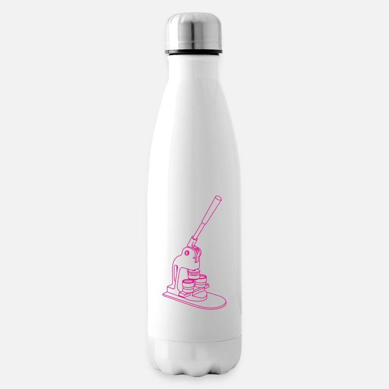 Buttonmachine - Isolierflasche - Weiß