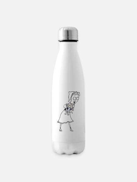 SERBSKA JANKA - contour - - Bouteille isotherme - blanc