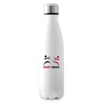 Krav Maga - Isolierflasche - Weiß - Rechts