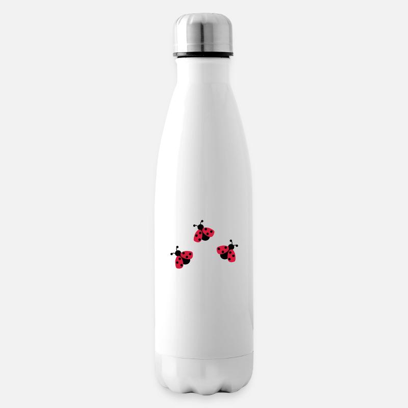 ladybird - Insulated Water Bottle - white