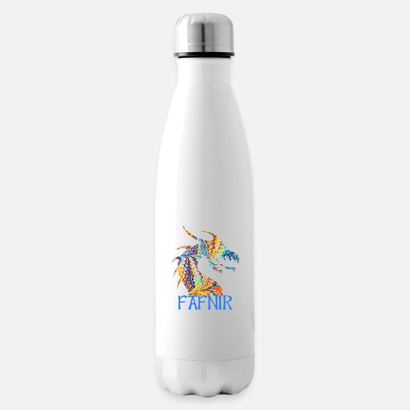 drache fafnir e 120 - Isolierflasche - Weiß