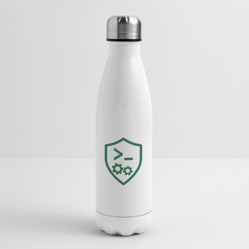 Code Shield with Gears Insulated Water Bottle