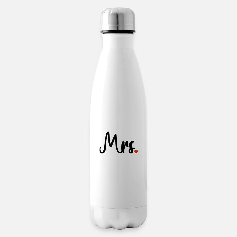 Mr et Misses - Bouteille isotherme - blanc