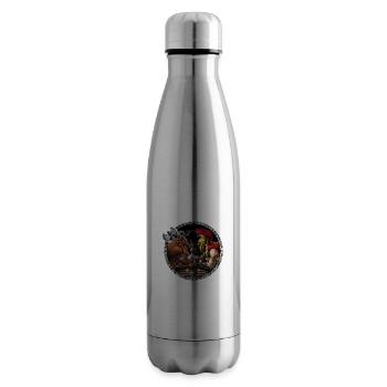 Minotaurus vs Spartanisches Armdrücken - Isolierflasche - Lightsilver - Rechts