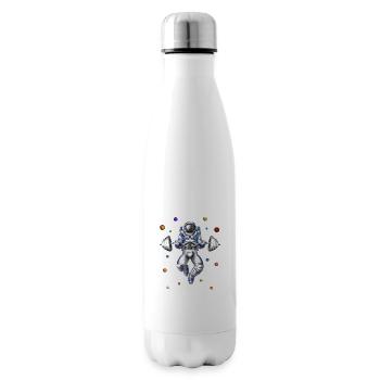 Astronauten-Fitness-Kniebeugen - Isolierflasche - Weiß - Rechts