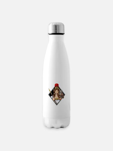 Athéna Déesse grecque - Bouteille isotherme - blanc
