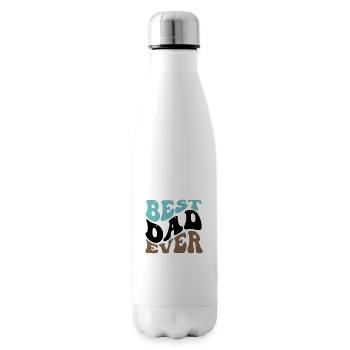 MEILLEUR CADEAU DE CHEMISE À MOTIF PAPA DE TOUS LES TEMPS - Bouteille isotherme - blanc - Droite