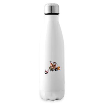 Moto, Wiltsch, Frech, Suisse, Camping - Bouteille isotherme - blanc - Droite