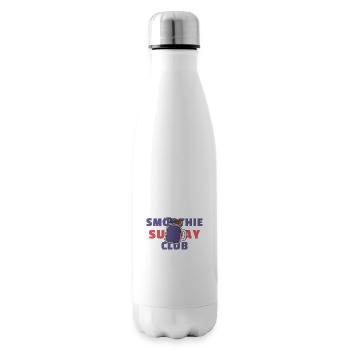 Smoothie Sunday Club - Refreshing lifestyle - Insulated Water Bottle - white - Right