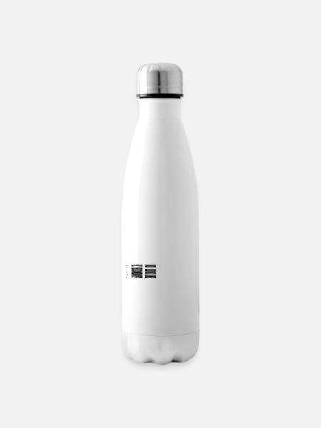 Fly Economy - Insulated Water Bottle - white