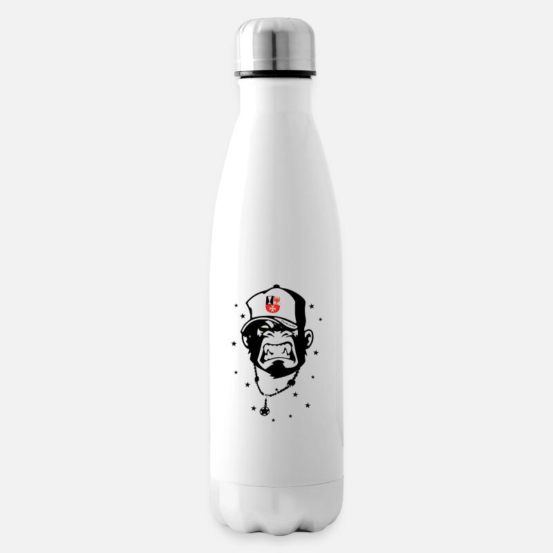 Berlin Neukölln - Isolierflasche - Weiß