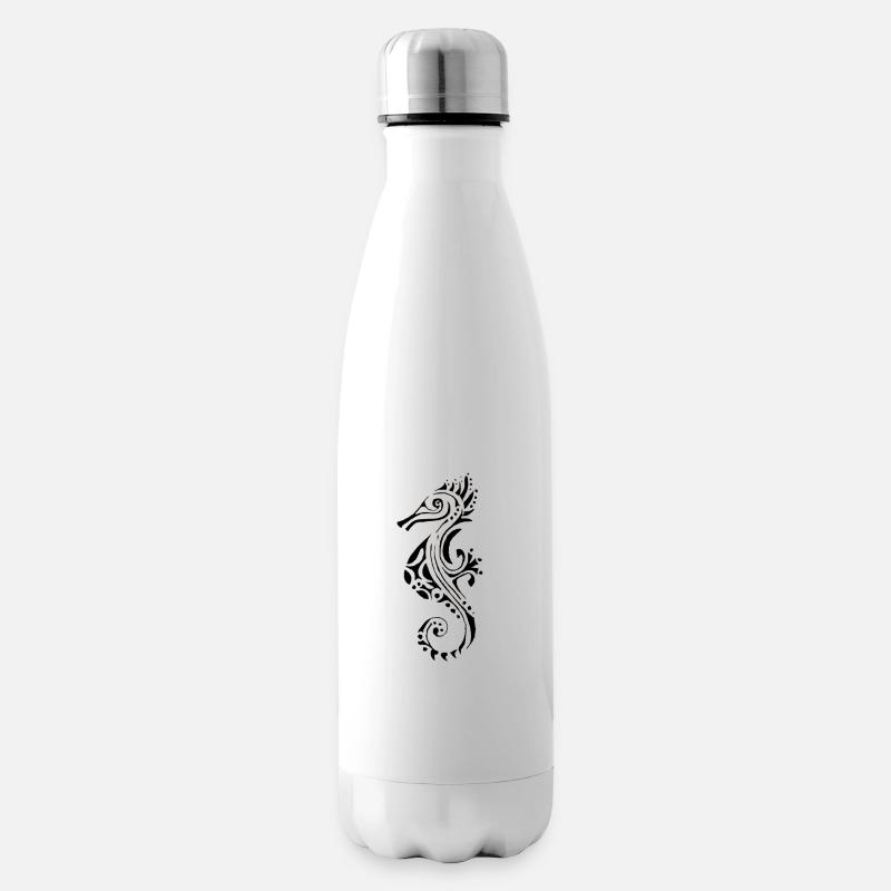 Hyppocampe - Isolierflasche - Weiß