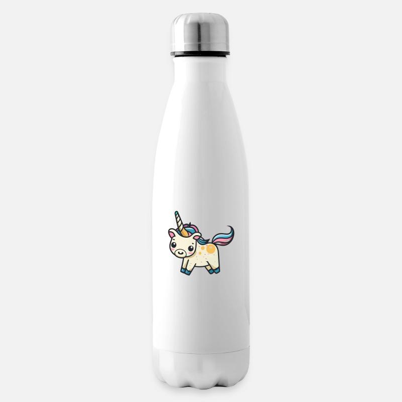 Bébé licorne - Bouteille isotherme - blanc