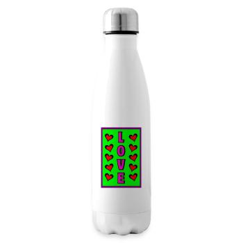 All Those Lies - Insulated Water Bottle - white - Right